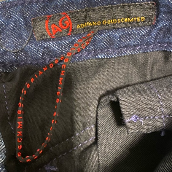 NWOT AG the Deco Ladies Dark Denim Jeans - Picture 3 of 10